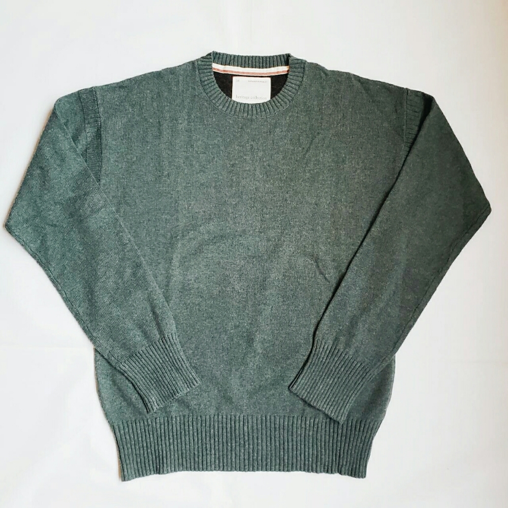 Men's Banana Republic Heritage Sweater Jade Green